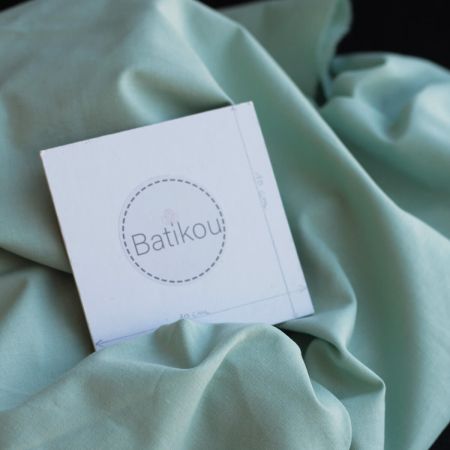 Popeline coton douce qualité SWEET coloris uni