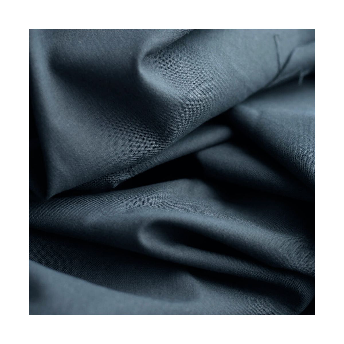 Popeline coton douce qualité SWEET coloris uni météorite