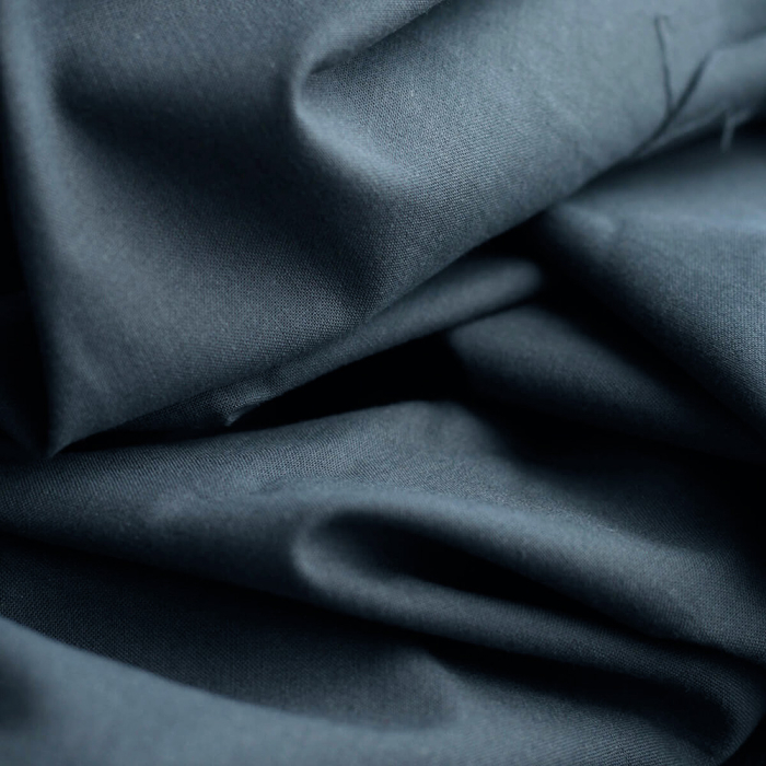 Popeline coton douce qualité SWEET coloris uni météorite