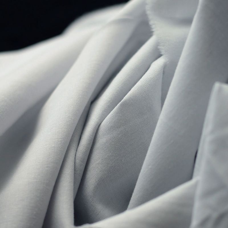 Popeline coton douce qualité SWEET coloris uni gris perle