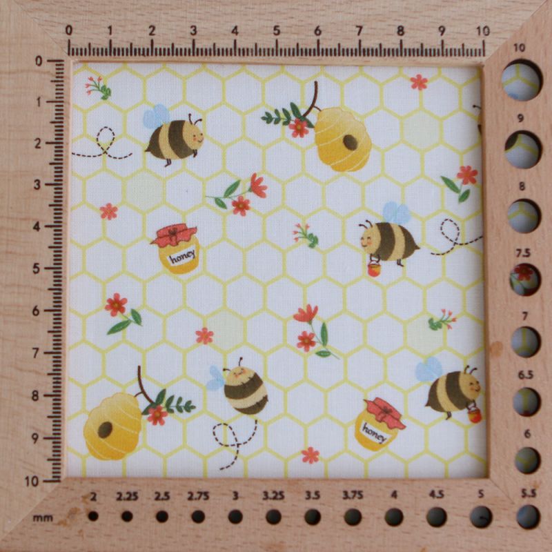 copy of Freesia - Popeline coton BIO imprimé fleuri vert et rouge