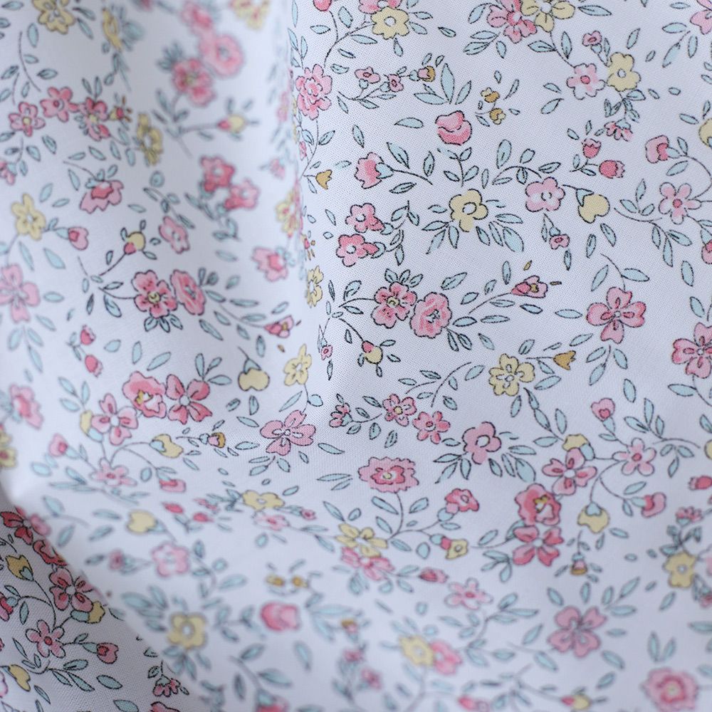 copy of Ruth - Batiste de coton douce à imprimé fleuri aquarelle