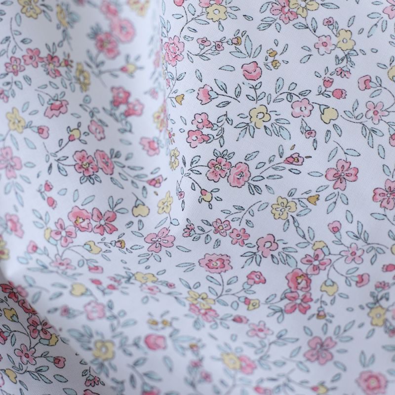 copy of Ruth - Batiste de coton douce à imprimé fleuri aquarelle