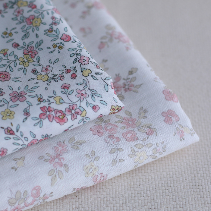 copy of Ruth - Batiste de coton douce à imprimé fleuri aquarelle