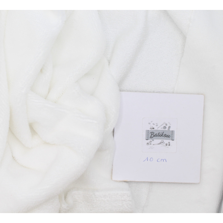 Eponge bambou / coton doudou coloris écru Eponge bambou / coton doudou coloris écru