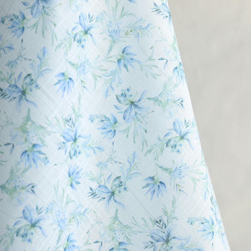 copy of Lisette - Voile de coton texturé imprimé fleuri