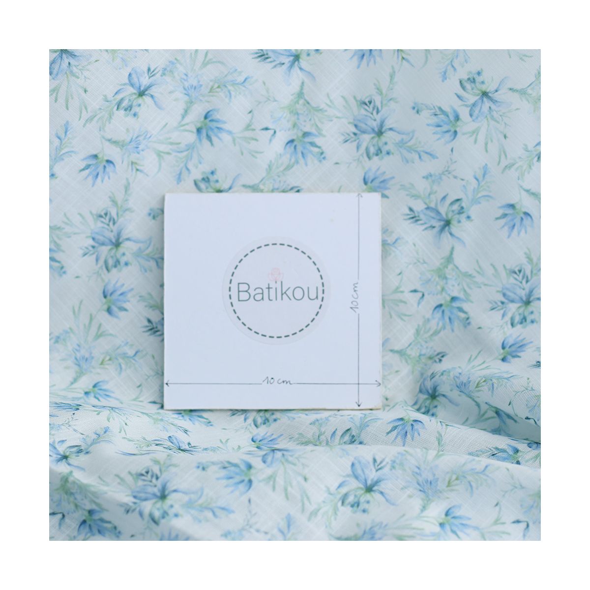 copy of Lisette - Voile de coton texturé imprimé fleuri copy of Lisette - Voile de coton texturé imprimé fleuri