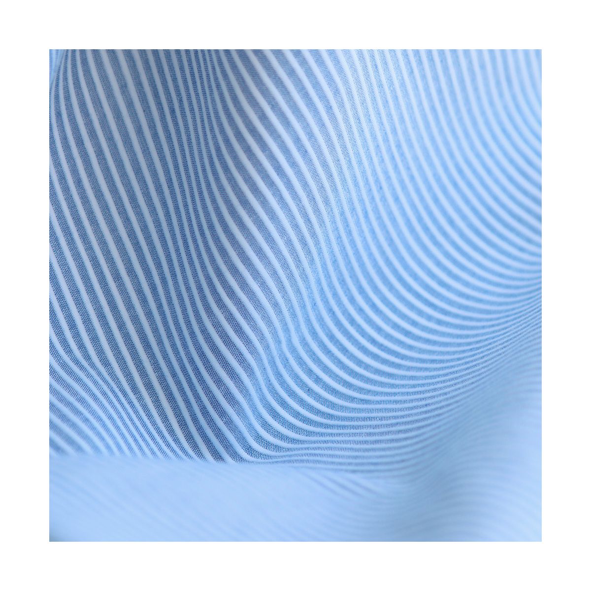 copy of Coton bio gaufré à rayures beige / blanc