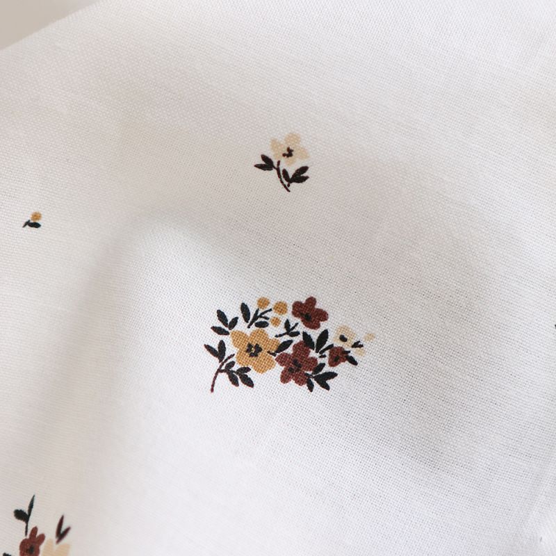 copy of Rozen - Popeline coton SWEET douce imprimé exclusif bleu cobalt