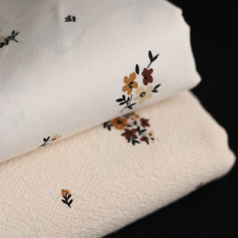 copy of Rozen - Popeline coton SWEET douce imprimé exclusif bleu cobalt