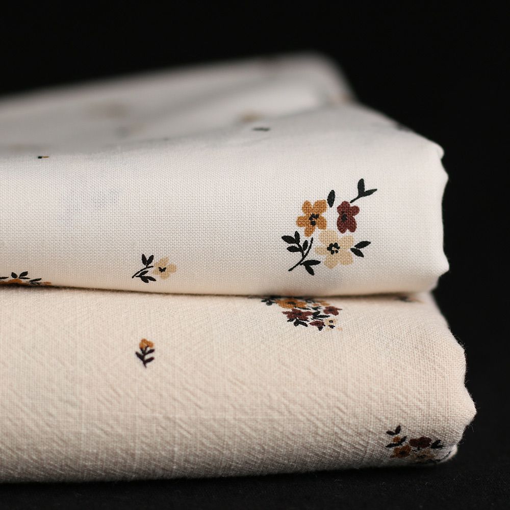 copy of Rozen - Popeline coton SWEET douce imprimé exclusif bleu cobalt