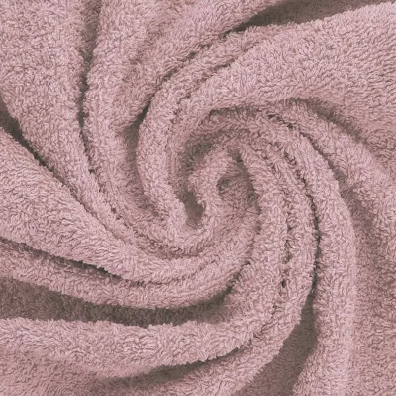 Coton éponge coloris ROSE ANCIEN