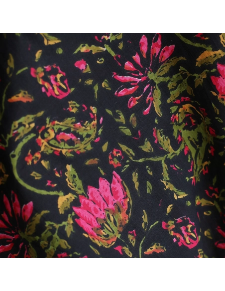 copy of Tissu indien coton hand block traditionnel