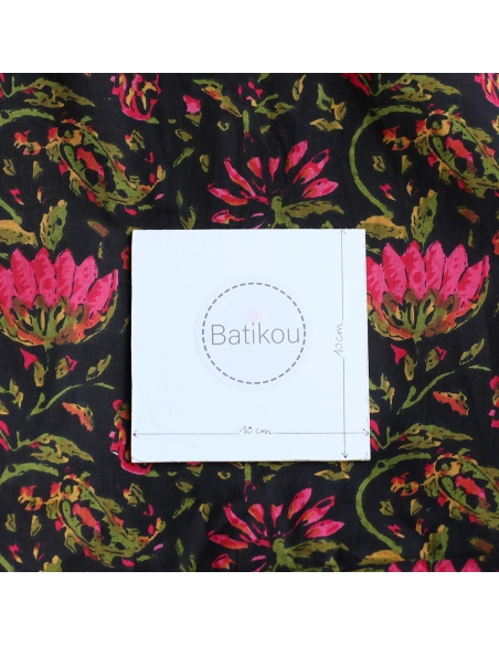 copy of Tissu indien coton hand block traditionnel