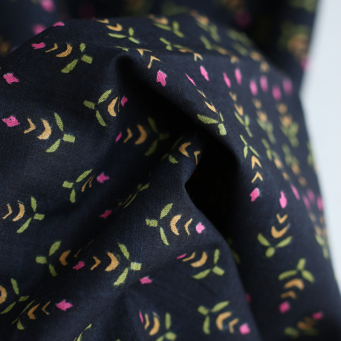 copy of Tissu indien coton hand block traditionnel