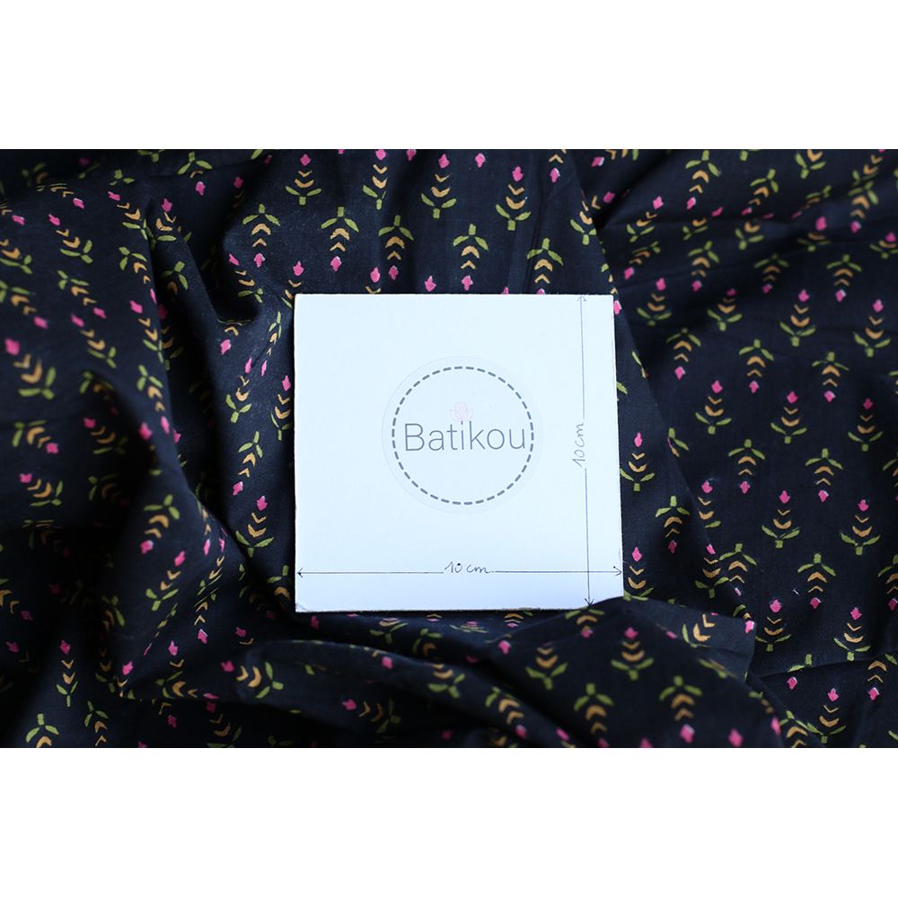 copy of Tissu indien coton hand block traditionnel