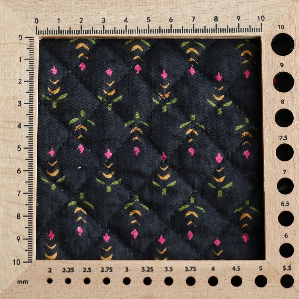 copy of Tissu indien matelassé double face coton hand block largeur 100cm