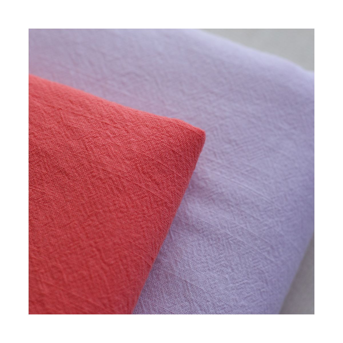 copy of Coton lavé bio coloris lavande