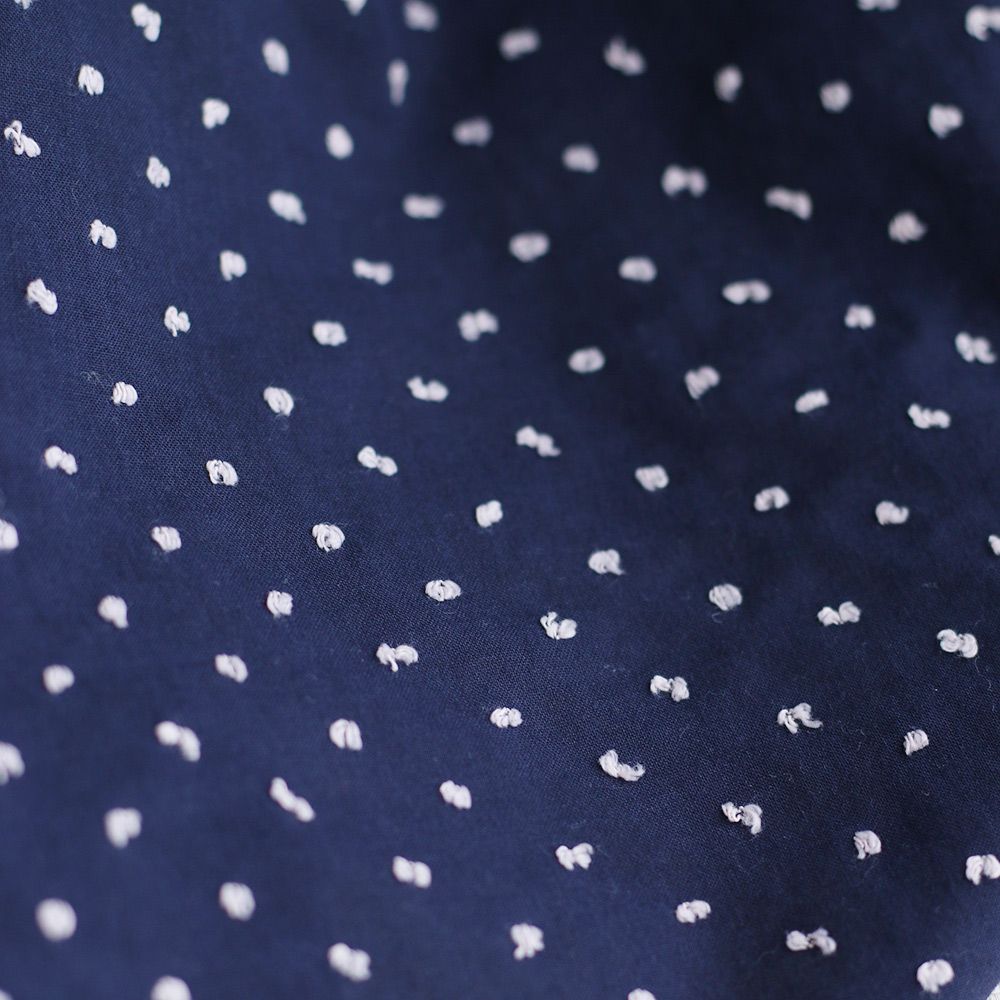 copy of Plumetis de coton bicolore vert d'eau