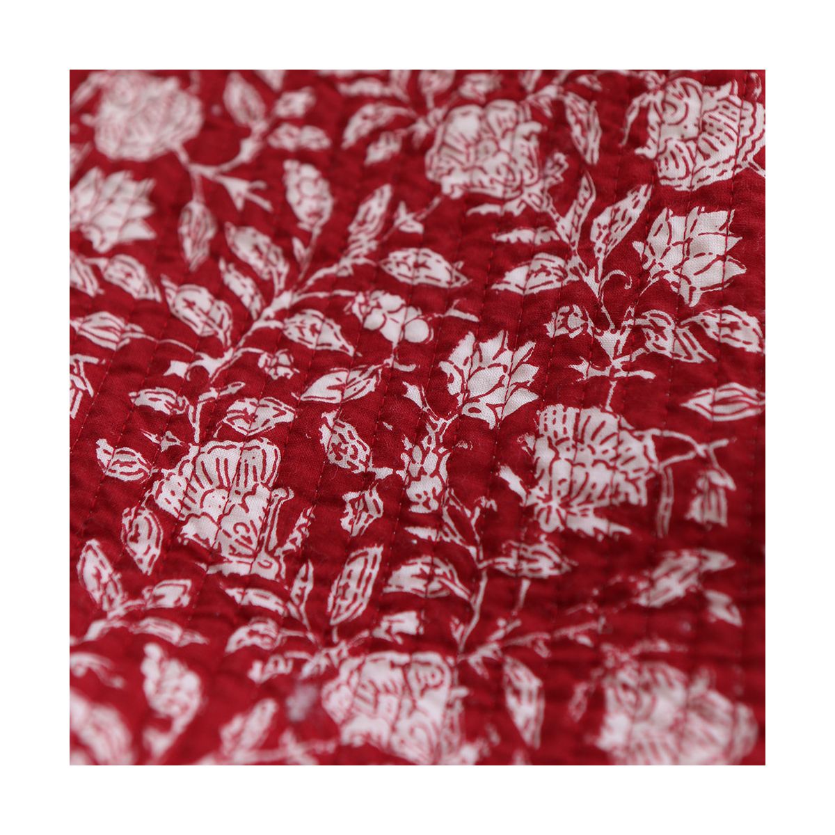 copy of Tissu indien matelassé double face coton hand block largeur 100cm copy of Tissu indien matelassé double face coton hand block largeur 100cm