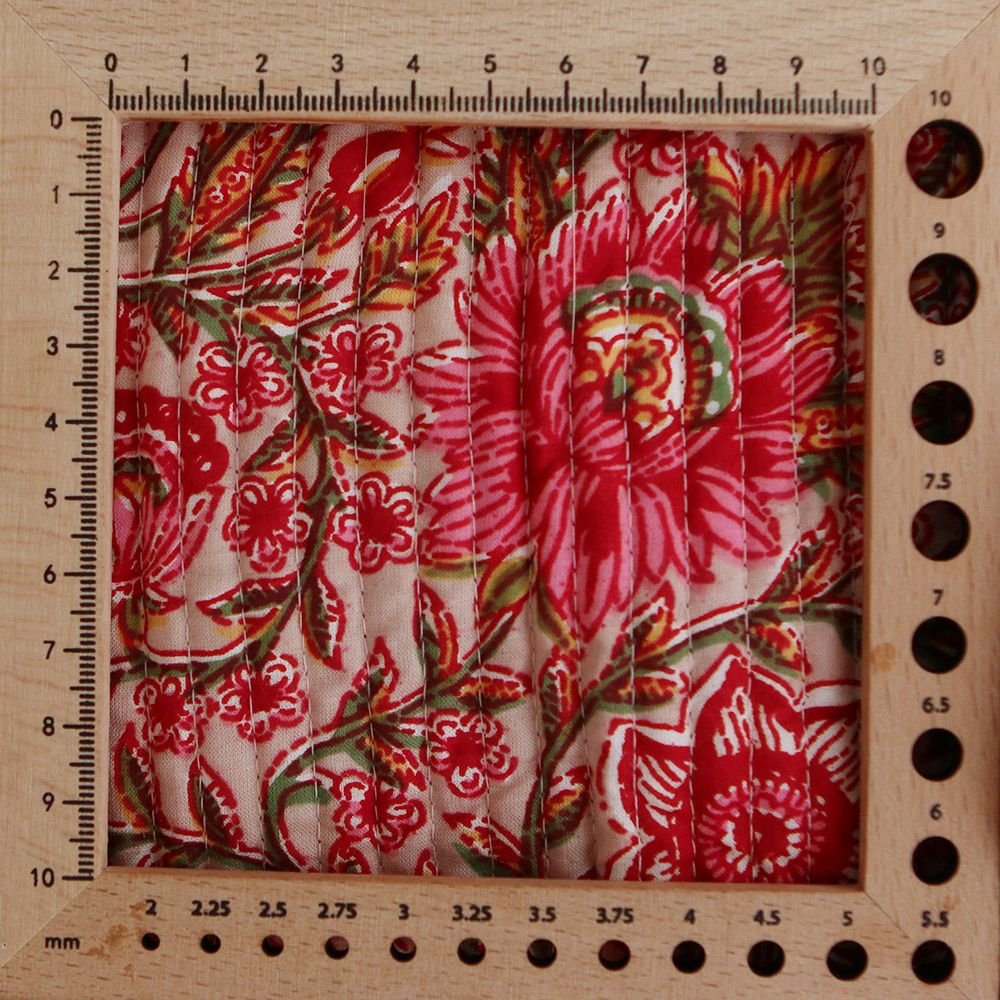 copy of Tissu indien matelassé double face coton hand block largeur 100cm