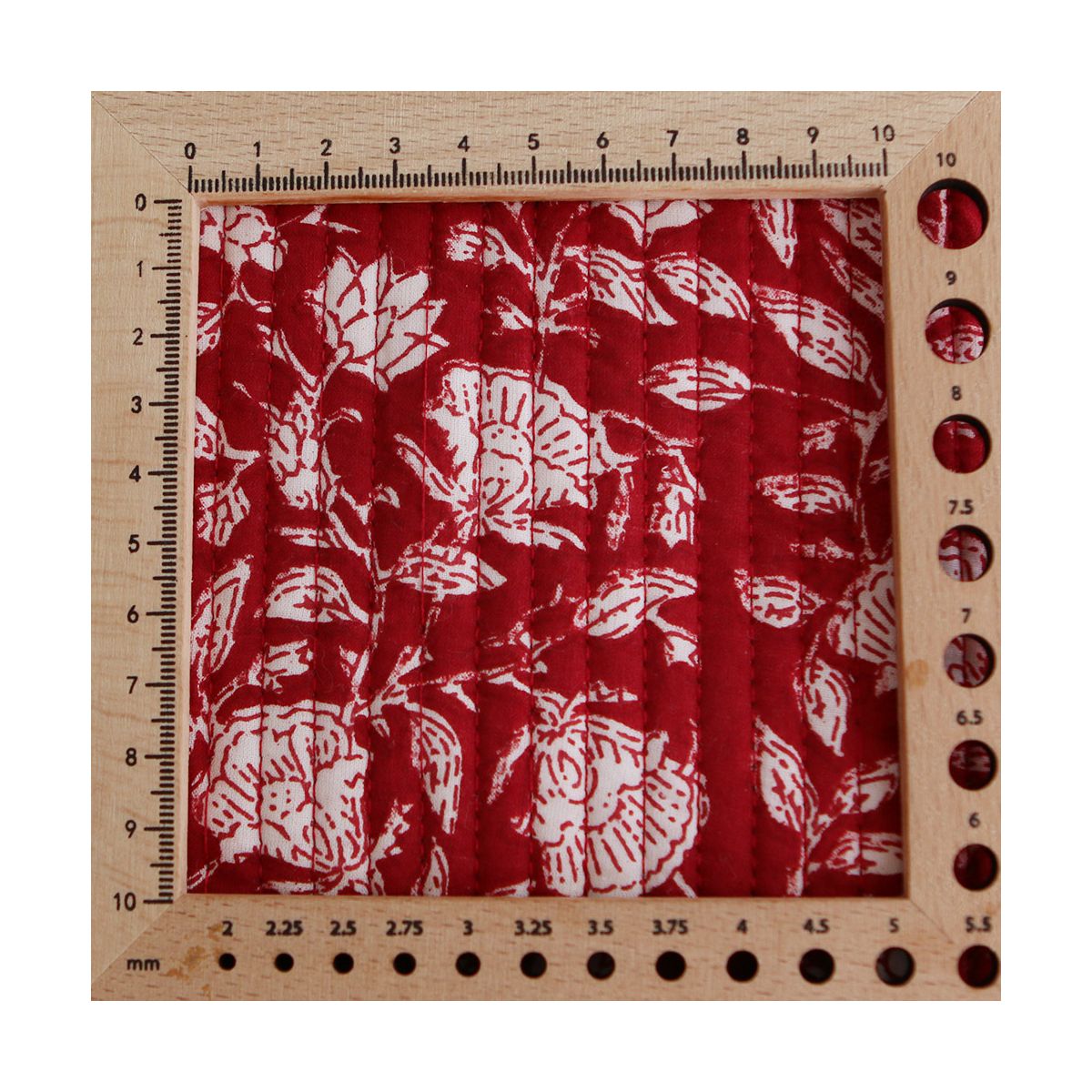copy of Tissu indien matelassé double face coton hand block largeur 100cm copy of Tissu indien matelassé double face coton hand block largeur 100cm