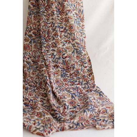 Mitra - Tissu indien coton hand block traditionnel Mitra - Tissu indien coton hand block traditionnel