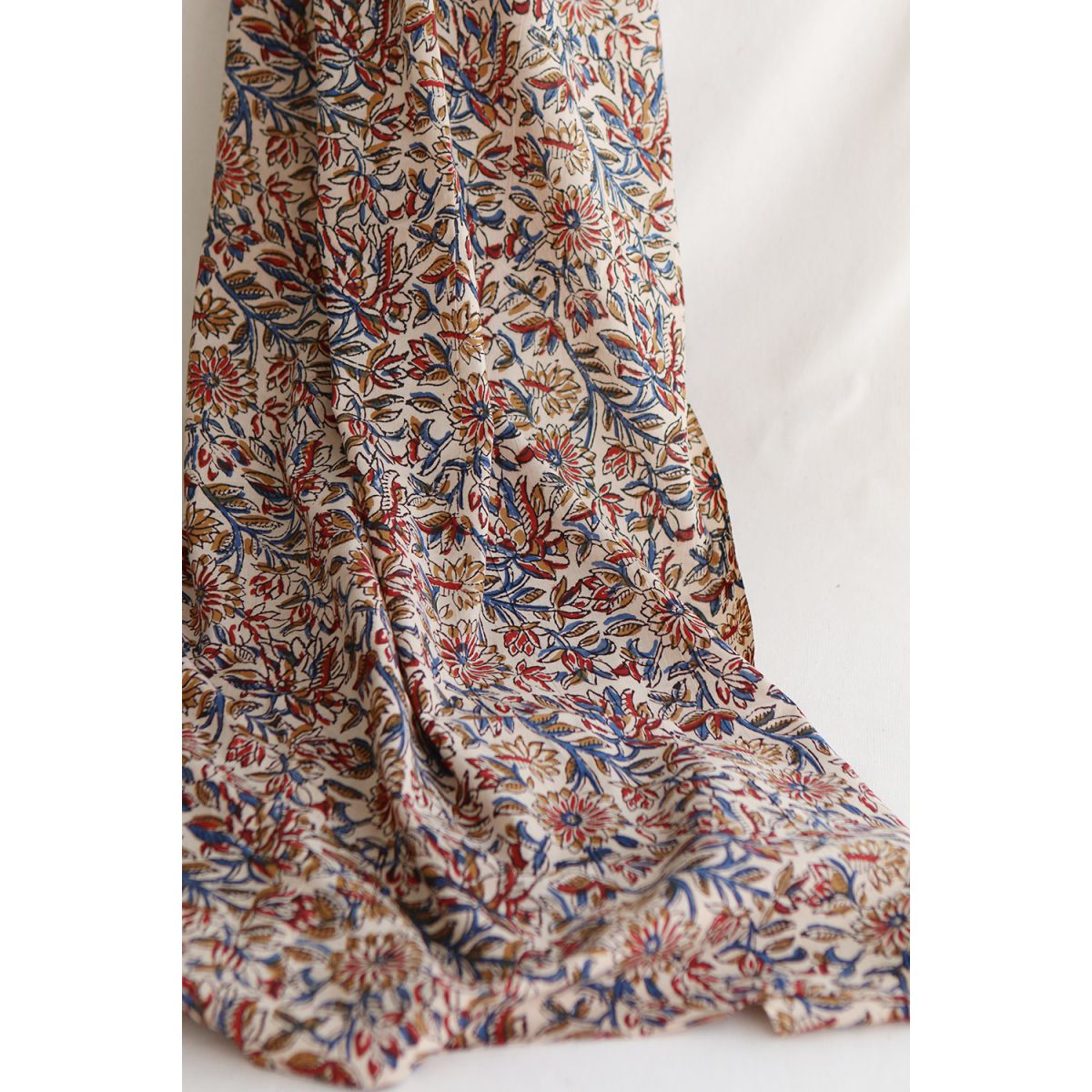 Mitra - Tissu indien coton hand block traditionnel Mitra - Tissu indien coton hand block traditionnel