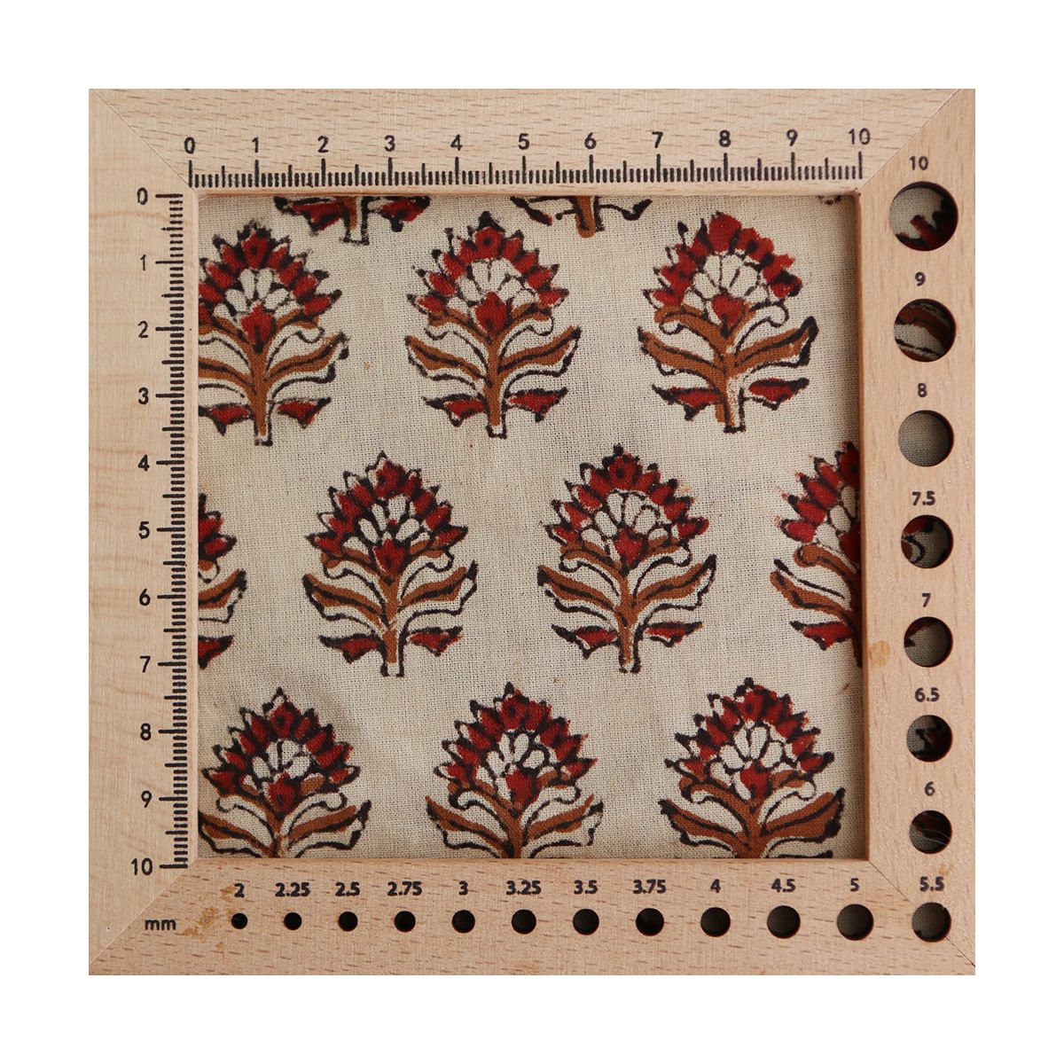 Tissu indien coton hand block traditionnel Tissu indien coton hand block traditionnel