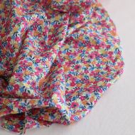 copy of Suzy - Batiste de coton douce à imprimé fleuri bleu