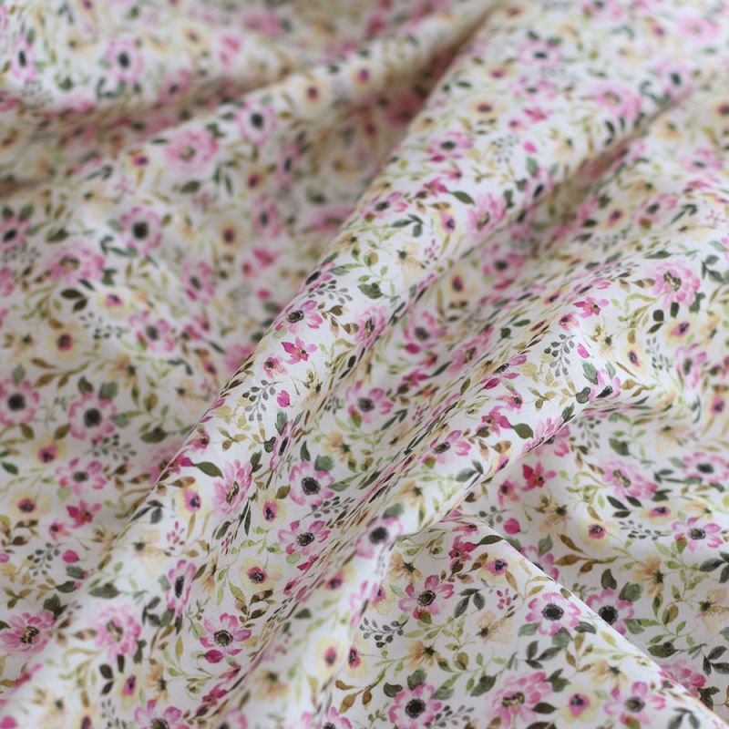 Maëva - Batiste de coton douce à imprimé fleuri