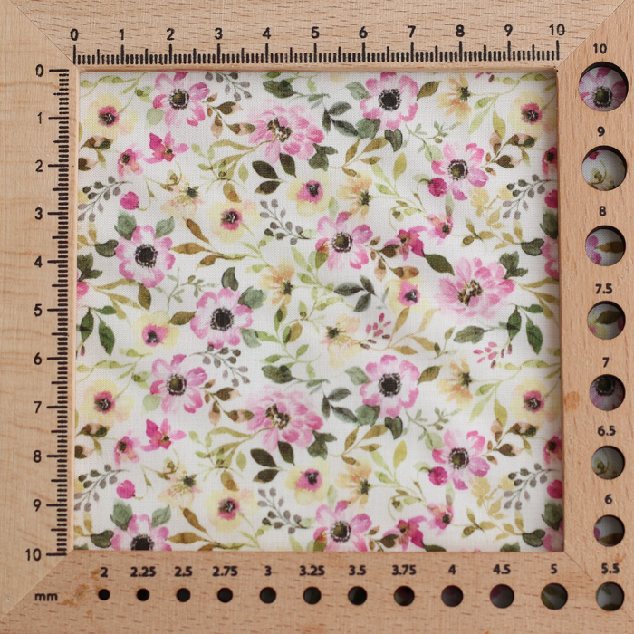 Maëva - Batiste de coton douce à imprimé fleuri