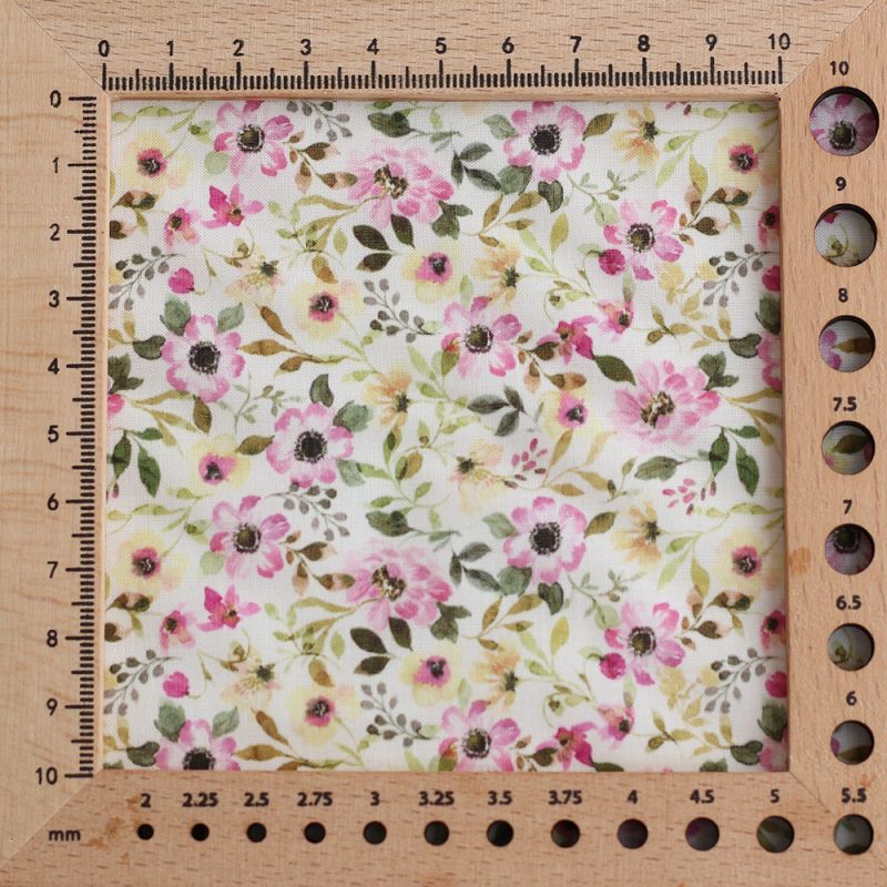 Maëva - Batiste de coton douce à imprimé fleuri