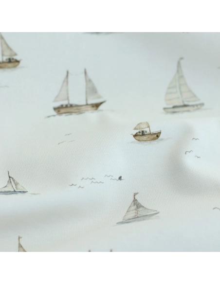 copy of Jersey coton à motifs pingouins