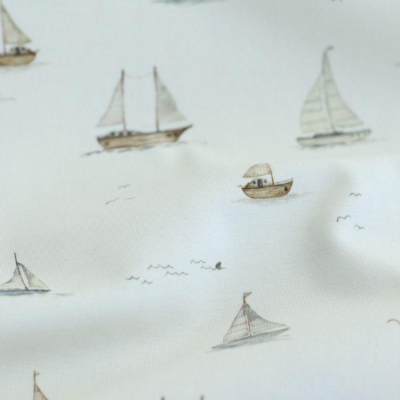 copy of Jersey coton à motifs pingouins