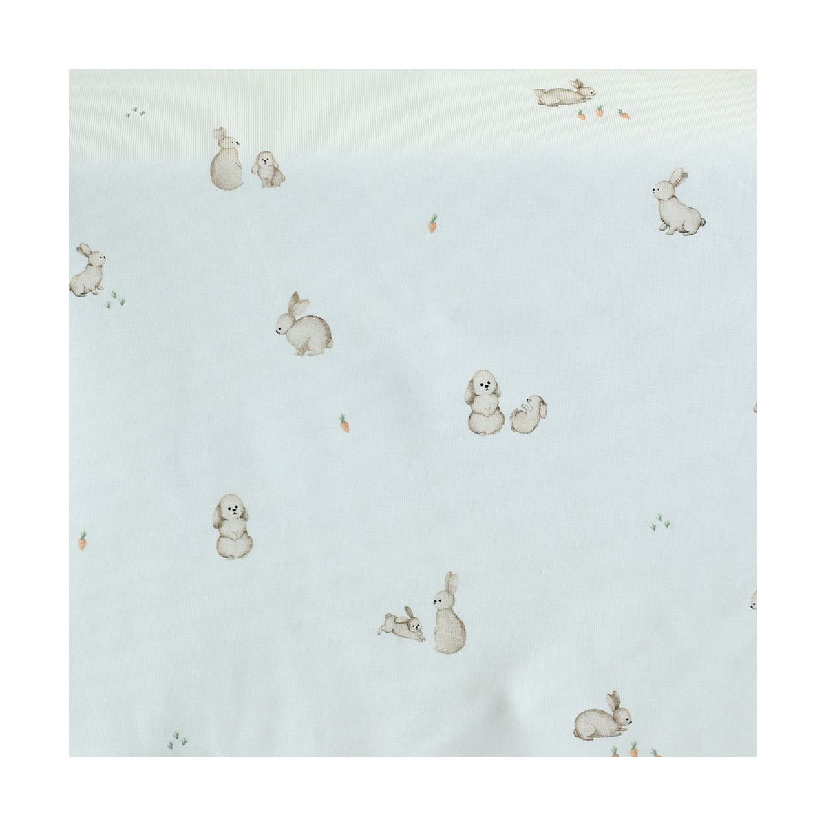 Jersey coton à motifs petits lapins