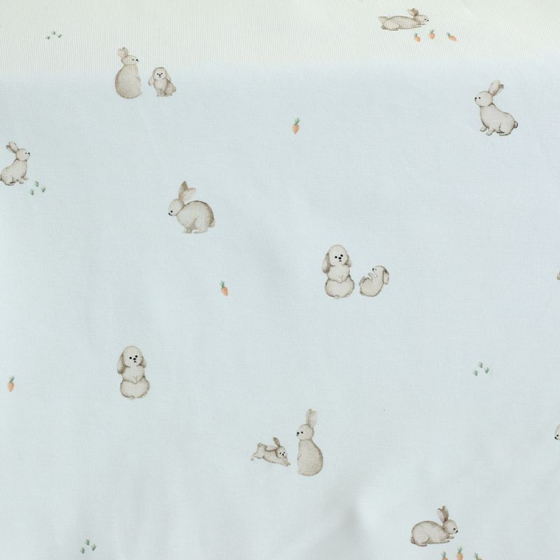 Jersey coton à motifs petits lapins