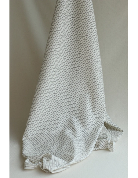 copy of Popeline de coton douce qualité SWEET fond lait motif petits hérissons