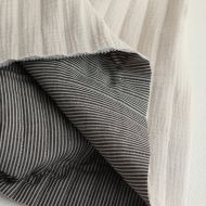 copy of Meesya - Tissu matelassé double gaze coton double face écru