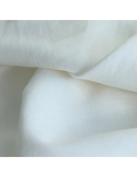 copy of Lin lavé fin coloris blanc