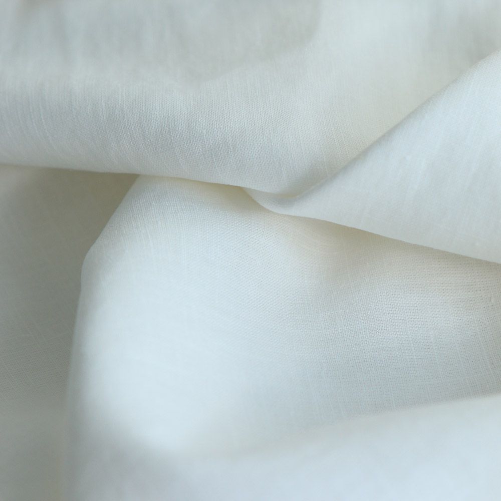 copy of Lin lavé fin coloris blanc