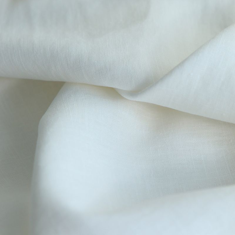 copy of Lin lavé fin coloris blanc