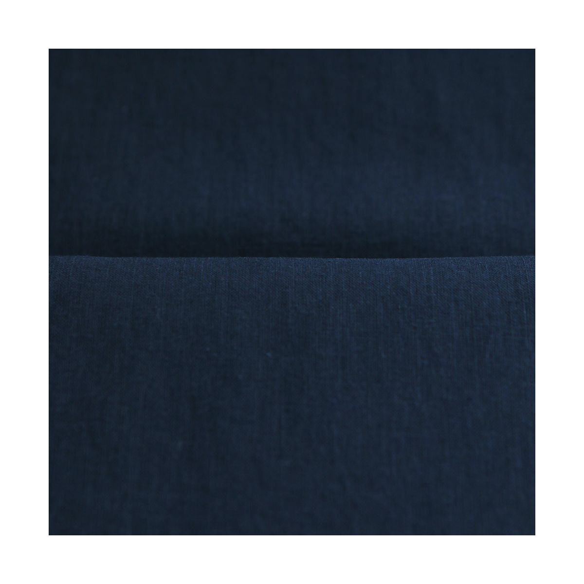Lin lavé fin coloris bleu marine Lin lavé fin coloris bleu marine