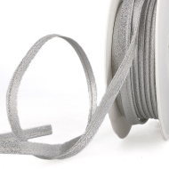 Passepoil à coudre métallisé ARGENT x 1m