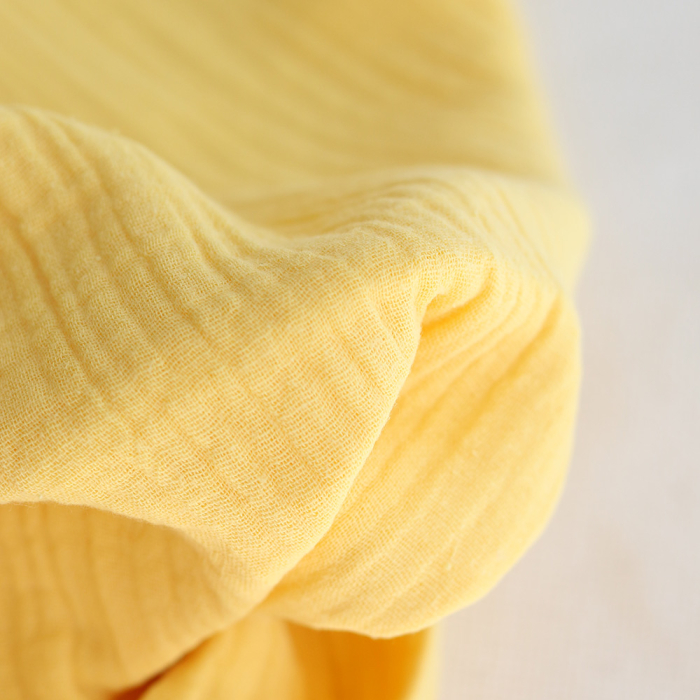 copy of Double gaze de coton unie camel