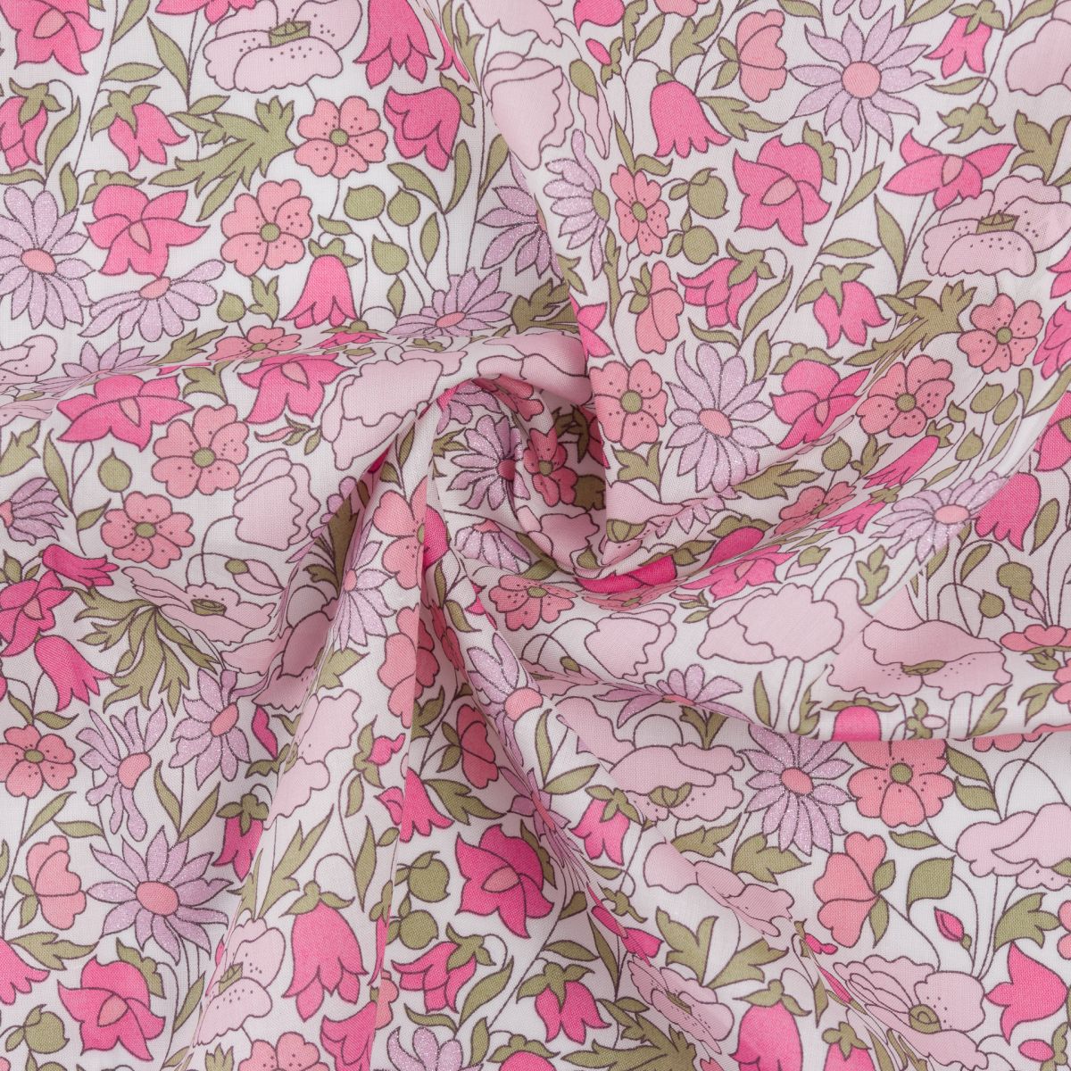 Liberty Tana Lawn® metallic Wiltshire Liberty Tana Lawn® metallic Wiltshire