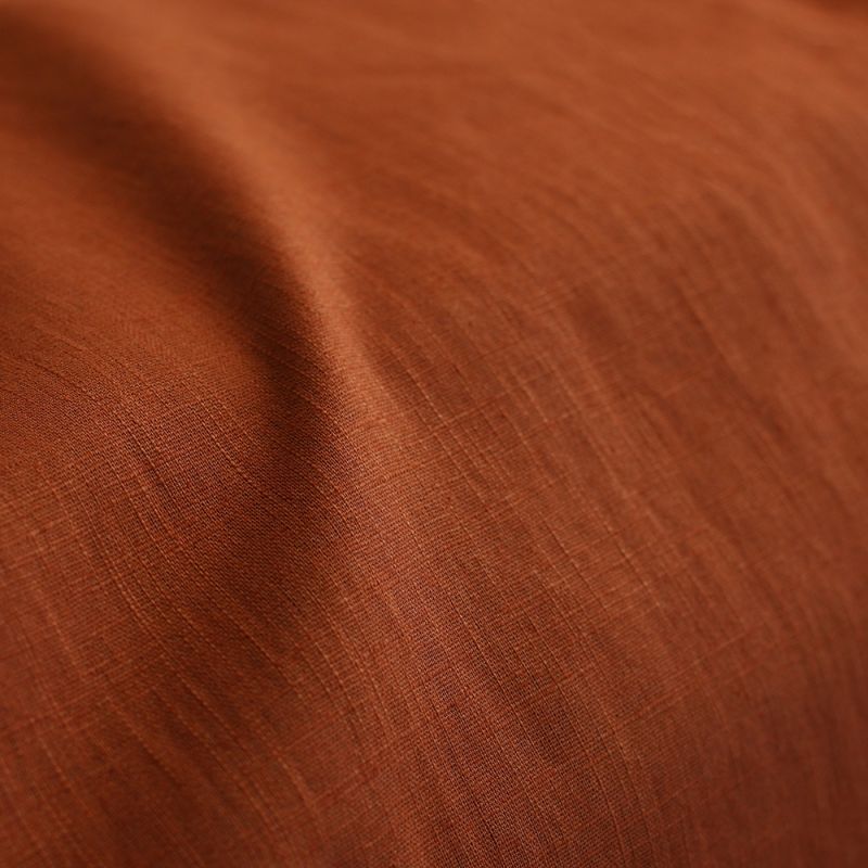 Lin lavé coloris cognac