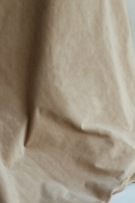 Velours milleraies stretch coton coloris beige machiatto