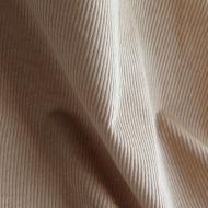 Velours à côtes coton organique coloris crème
