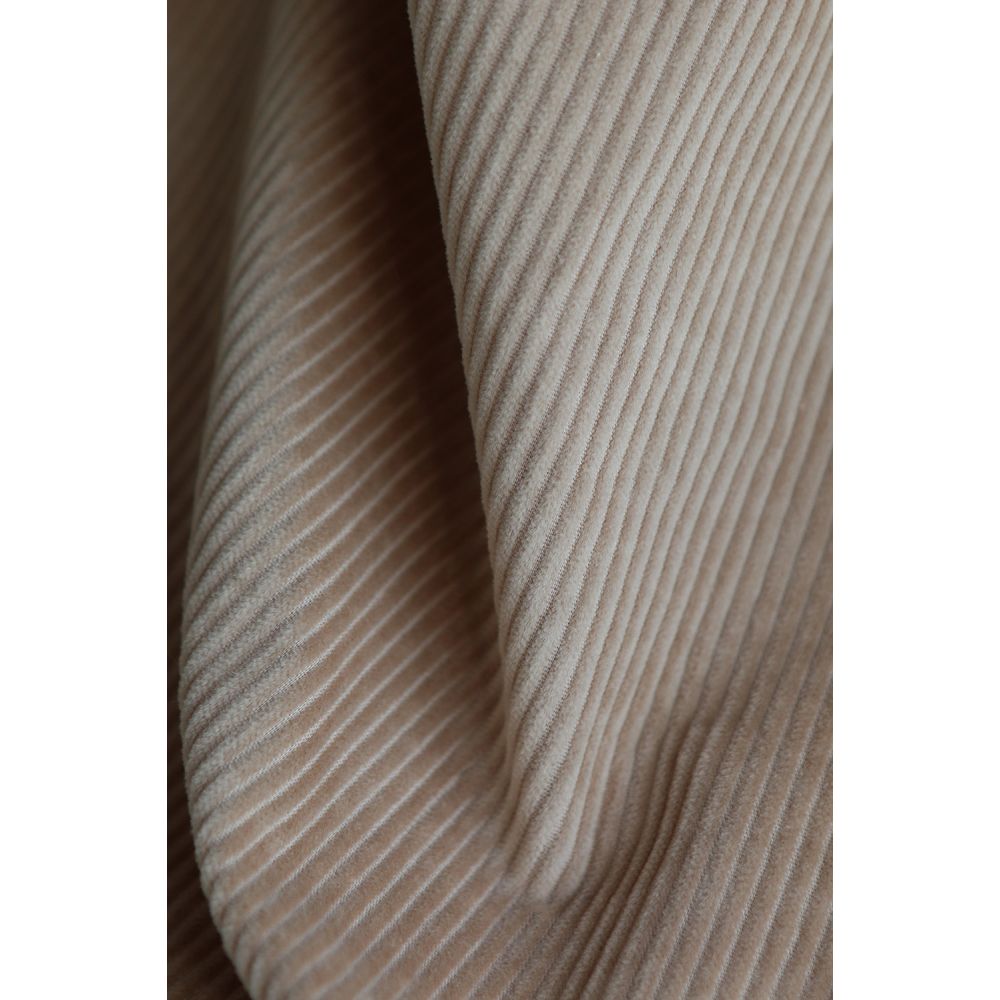 Velours à côtes coton organique coloris crème